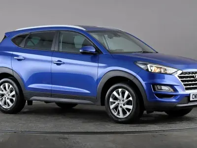 Usado Hyundai Tucson SE 132 CV (97 kW) 2019 Azul SUV