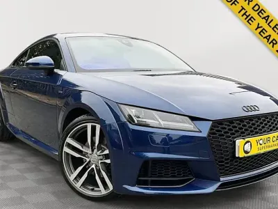 Used Audi TT S-Line 230 HP (169 kW) 2016 Blue Coupe
