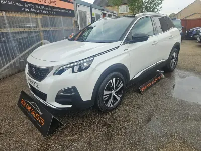 Used Peugeot 3008 GT-line 130 HP (95 kW) 2019 White SUV