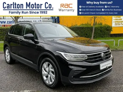 Used VW Tiguan S 150 HP (110 kW) 2022 Black SUV