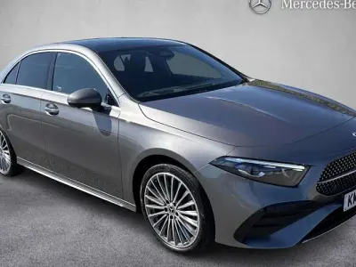Used Mercedes A250 AMG line 218 HP (160 kW) 2023 Grey Sedan