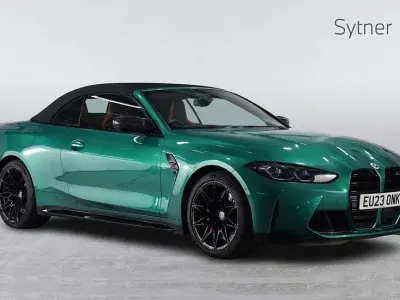 Used BMW M4 Cabriolet Competition Edition 503 HP (369 kW) 2023 Green Cabriolet