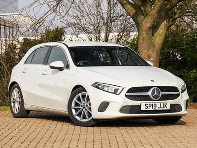 Used Mercedes A200 163 HP (119 kW) 2019 White Hatchback