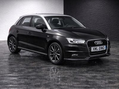 Used Audi A1 S-Line 116 HP (85 kW) 2015 Black Hatchback