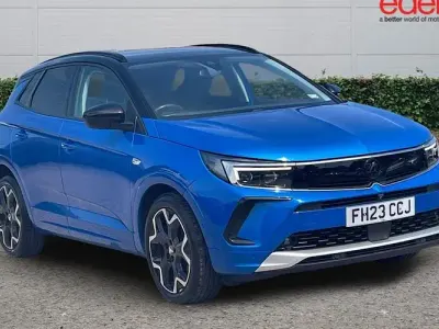 Used Vauxhall Grandland X Ultimate 131 HP (96 kW) 2023 Blue SUV