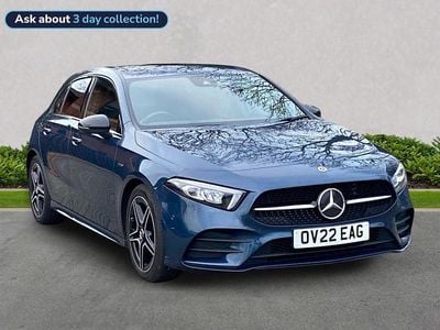 Blue Used 2022 Mercedes A180 Executive Hatchback | £20,899 (A bit pricey)