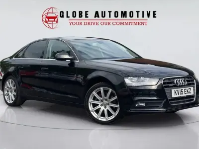 Usado Audi A4 177 CV (130 kW) 2015 Negro Berlina