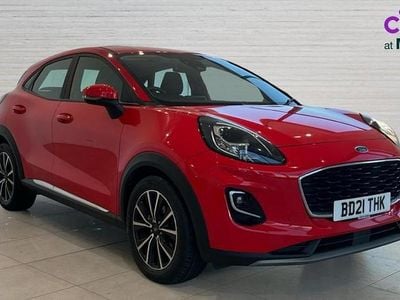 Begagnad Ford Puma Titanium 125 HK (91 kW) 2021 Röd SUV