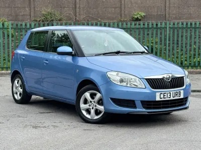 Used Skoda Fabia SE 2013 Blue Hatchback