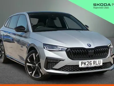 New Skoda Scala Monte Carlo 115 HP (84 kW) 2026 Silver Hatchback