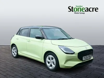 New Suzuki Swift 82 HP (60 kW) 2026 Yellow Hatchback