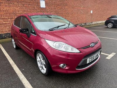Used Ford Fiesta Titanium 2011 Red Hatchback