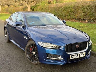 Blue Used 2015 Jaguar XE R-Sport Sedan | £8,490 (Fair price)