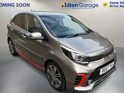 Używany Kia Picanto GT-Line S 83 KM (61 kW) 2018 Srebrny Hatchback