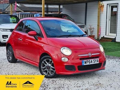 Red Used 2014 Fiat 500 S Hatchback | £4,390 (Fair price)