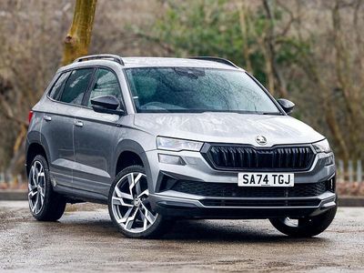 Used Skoda Karoq SportLine 150 HP (110 kW) 2024 Grey SUV