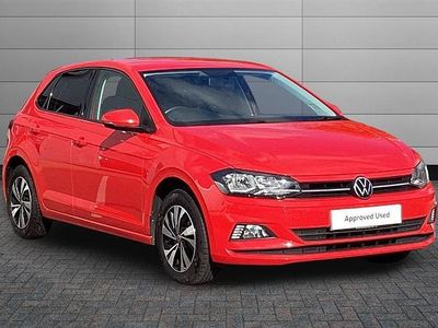 Used VW Polo Match 80 HP (58 kW) 2021 Red Hatchback