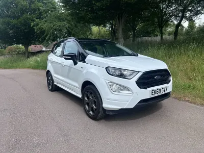 Used Ford Ecosport ST-Line 125 HP (91 kW) 2019 White SUV