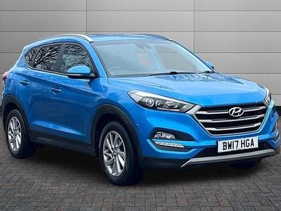 Ara blue Used 2017 Hyundai Tucson SE SUV | £9,490 (Good price)