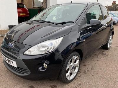 Black Used 2014 Ford Ka Titanium Hatchback | £5,995 (Expensive)