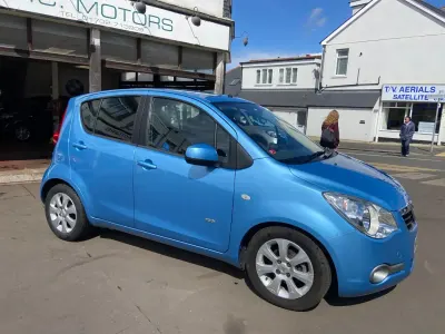 Używany Vauxhall Agila Design Edition 85 KM (62 kW) 2009 Niebieski Minivan