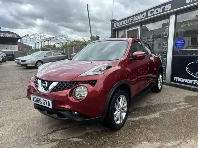 Used Nissan Juke N-Connecta 2018 Red SUV