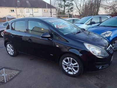 Used Vauxhall Corsa S 89 HP (65 kW) 2009 Black Hatchback