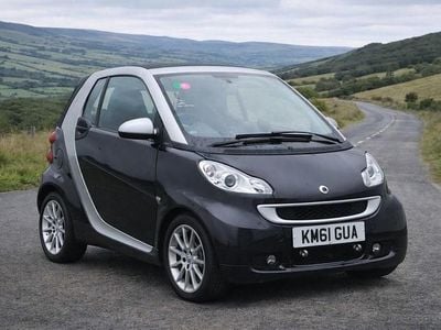 Used Smart ForTwo Cabrio Passion 71 HP (52 kW) 2011 Black Cabriolet