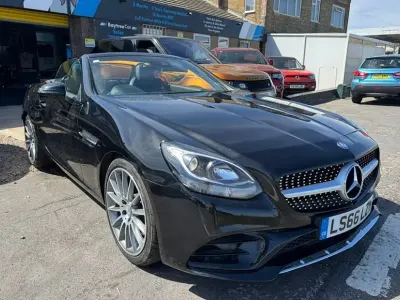 Used Mercedes E250 AMG line 2016 Black Cabriolet