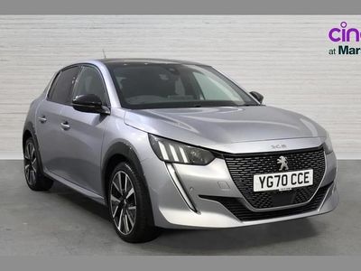 Used Peugeot 208 GT-line 128 HP (94 kW) 2020 Grey Hatchback