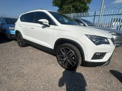 Used Seat Ateca XCELLENCE Lux 115 HP (84 kW) 2020 White SUV