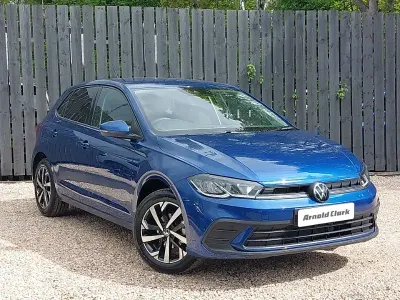 New VW Polo Match 95 HP (69 kW) 2026 Blue Hatchback