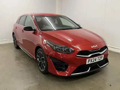 Used Kia Ceed GT-Line 2024 Red Hatchback