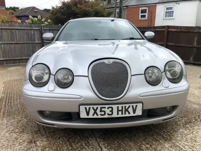 Used Jaguar S-Type R 400 HP (294 kW) 2004 Silver Sedan