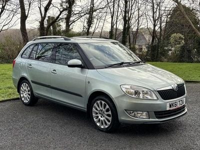 Used Skoda Fabia Elegance 105 HP (77 kW) 2011 Green Estate