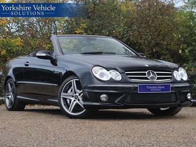 Black Used 2007 Mercedes CLK63 AMG AMG Cabriolet | £26,995