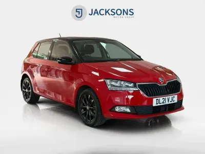 Used Skoda Fabia Colour Edition 60 HP (44 kW) 2021 Red Hatchback
