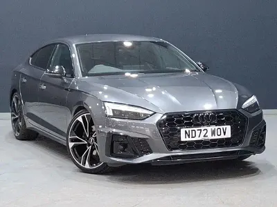 Second-hand Audi A5 Black Edition 163 CP (119 kW) 2023 Gri Coupe