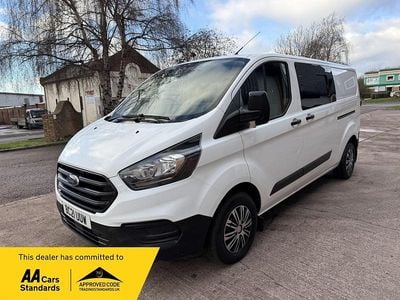 White Used 2021 Ford Transit Custom Van | £10,495 (Good price)