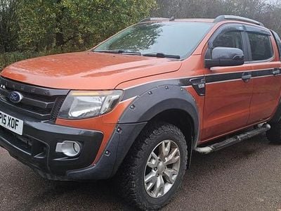 Orange Used 2015 Ford Ranger Wildtrack Pickup | £6,295