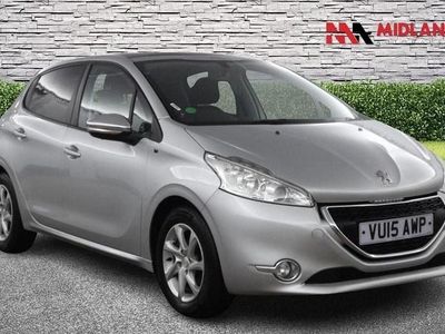 Used Peugeot 208 Style 2015 Silver Hatchback