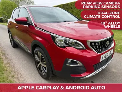 Used Peugeot 3008 Allure 130 HP (95 kW) 2018 Red SUV