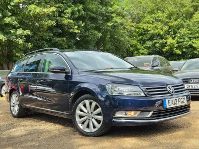 Used VW Passat Highline 2013 Blue Estate