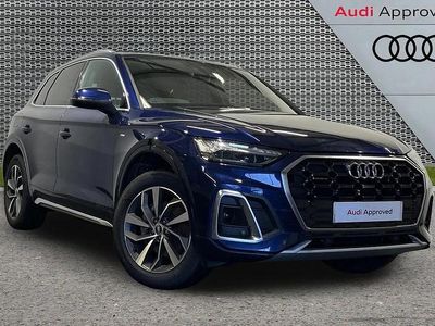 Used Audi Q5 S-Line 201 HP (147 kW) 2021 Blue SUV
