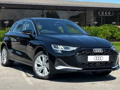 New Audi A3 Sportback Sport 2026 Black Hatchback