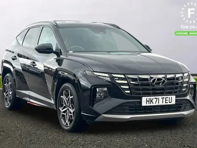 Used Hyundai Tucson N Line 150 HP (110 kW) 2021 Black SUV