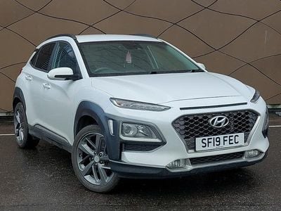 Used Hyundai Kona Premium 120 HP (88 kW) 2019 White SUV