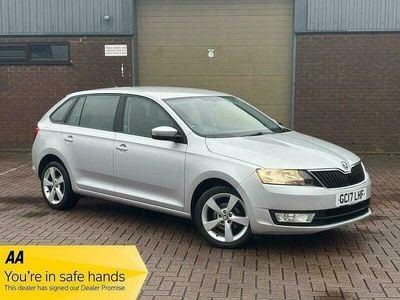 Used Skoda Rapid SE 90 HP (66 kW) 2017 Silver Hatchback