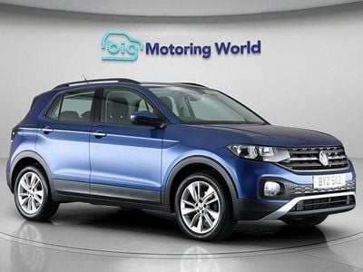 Used VW T-Cross SE 110 HP (80 kW) 2022 Blue SUV