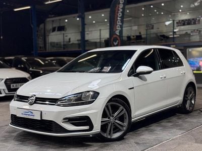 Used VW Golf VII R-line 150 HP (110 kW) 2018 White Hatchback